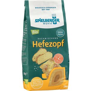 Hefezopf Backmischung, glutenfrei