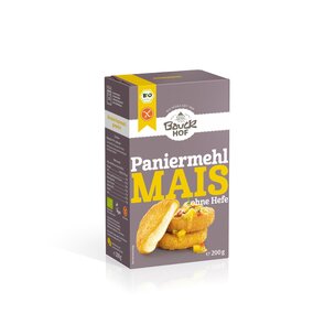 Mais Paniermehl ohne Hefe glutenfrei Bio