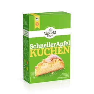 Schneller Apfelkuchen glutenfrei  Bio