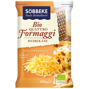 Bio Quattro Formaggi Reibekäse