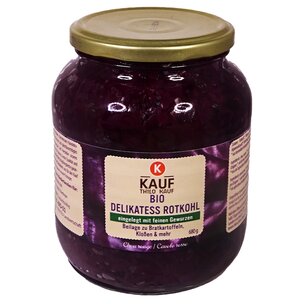 KAUF Bio-Rotkohl