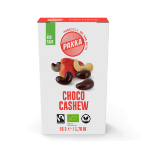 Cashew chocolat noir, Bio & Fairtrade, 50g