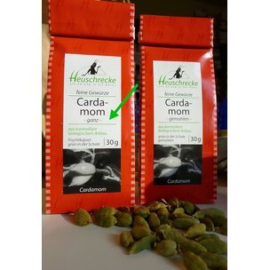 Cardamom, grün, ganz