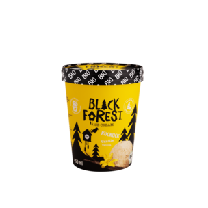 BLACK FOREST ICE CREAM Bio Vanille 450ml Becher 