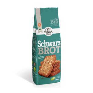 Schwarzbrot glutenfrei Bio