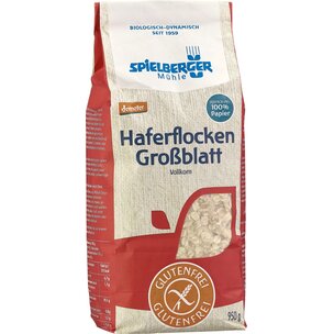 Glutenfreie Haferflocken Großblatt, demeter