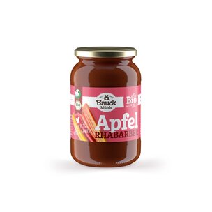 Apfel-Rhabarbermus Bio