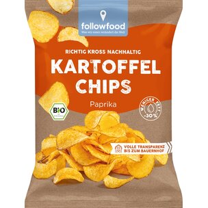 Bio Kartoffelchips Paprika