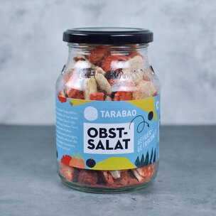 Obstsalat Mischung aus gefriergetrockneten Früchten