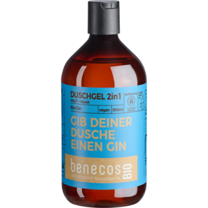 benecosBIO Duschgel 2in1 BIO-Gin Haut & Haar