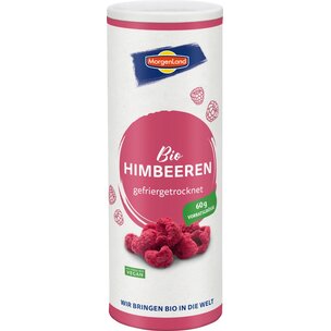 Bio Himbeeren gefriergetrocknet