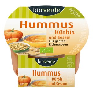 Hummus mit Kürbis-Sesam