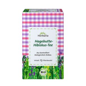 Hagebutte-Hibiskus-Tee bio 15 Filterbeutel