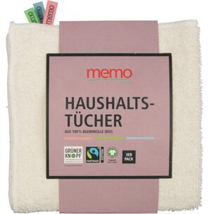 3er-Pack memo Haushaltsreinigungstuch