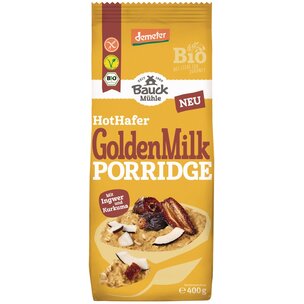 Hot Hafer Golden Milk Porridge dem. gf