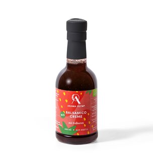 Aroma Olymp Bio Balsamico Creme mit Erdbeeren