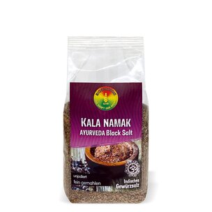 KALA NAMAK fein gemahlen, Ayurvedisches Steinsalz, Black Salt, unjodiert