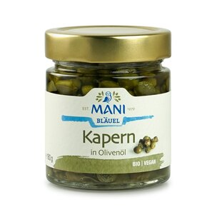 MANI Kapern in Olivenöl, bio