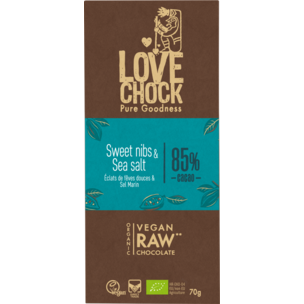 LOV Éclats de fèves douces & Sel Marin 85%