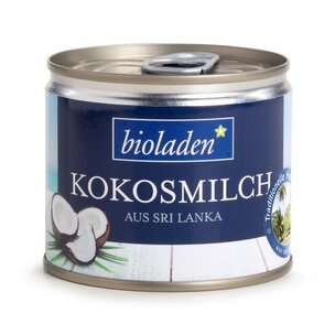 Kokosmilch mit 60 % Kokosnussanteil