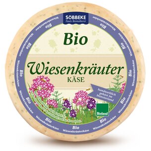 Bio Schnittkäse Wiesenkräuter 50% Fett i. Tr.