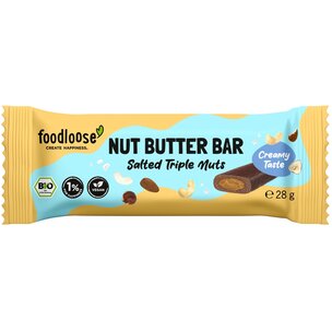 Bio-Nut Butter Bar Salted Triple Nuts von foodloose 