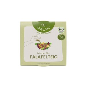 Frischer Bio-Falafelteig aus Kichererbsen