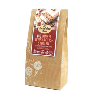 Bio Dinkel Weihnachtsstollen Backmischung 500g                  