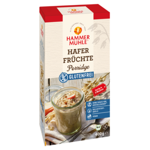 Bio Hafer Früchte Porridge gf