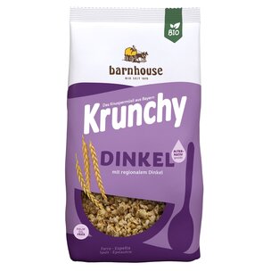 Krunchy Dinkel alternativ gesüßt 750g