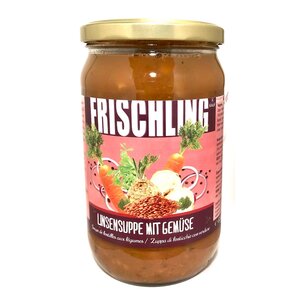 Frischling Linsensuppe