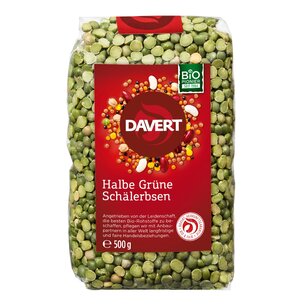 Halbe Grüne Schälerbsen 500g