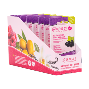 benecos Lip Balm Display Cassis