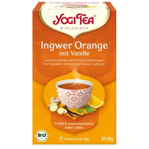 Yogi Tea® Ingwer Orange mit Vanille Bio