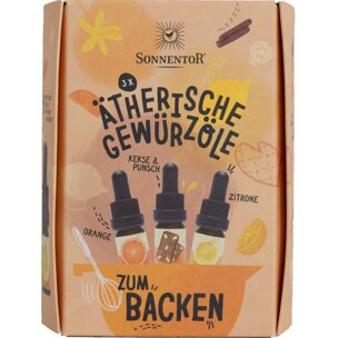 Ätherische Gewürzöle zum Backen (Set)