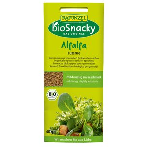 Alfalfa Luzerne bioSnacky