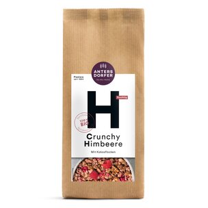 Bio Crunchy Himbeere (mit Kokosflocken)