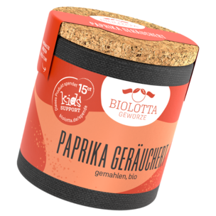 BL Paprika geräuchert gemahlen, bio