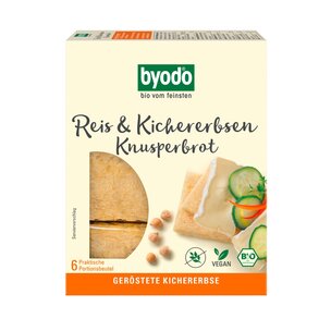 Reis und Kichererbsen Knusperbrot, 120 g