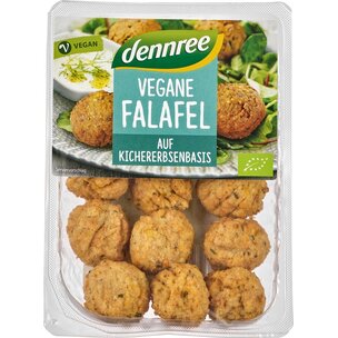 Vegane Falafel auf Kichererbsenbasis