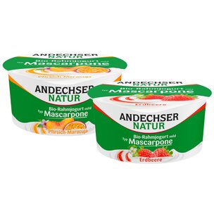 AN Bio Rahmjogurt Typ Mascarpone 2 Sorten 10%