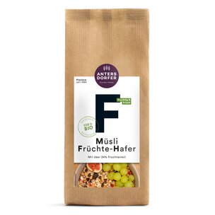 Bio Müsli Früchte Hafer