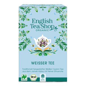 English Tea Shop - Weißer Tee, BIO Naturland, 20 Teebeutel