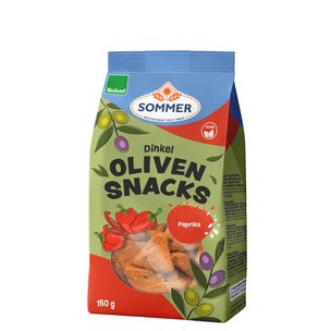 Dinkel Oliven-Snacks Paprika, vegan