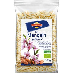 Bio Mandeln gestiftelt