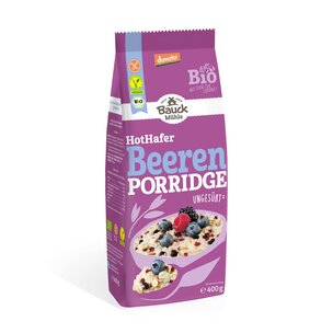 Hot Hafer Beeren Porridge