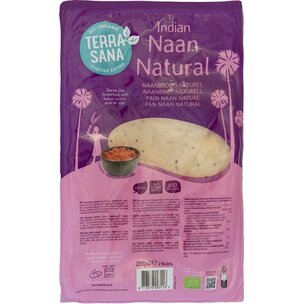 Indisches Naan Naturell