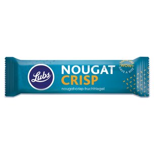 Nougat Crisp Fruchtriegel, Bio