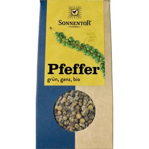 Pfeffer grün ganz