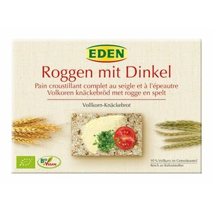 Roggen m. Dinkel Vollk.-Knäckebr.